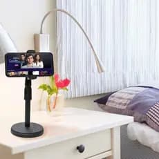 Suporte Para Celular 360º De Mesa Articulado Portátil Selfie