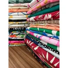 Retalhos de Visco Lycra Estampada p/ Vestidos, Blusas Saída Praia 1kg