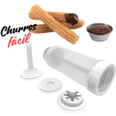 Maquina modeladora manual de fazer churros e mini churros