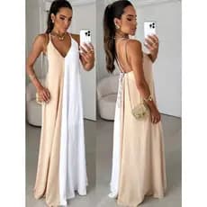 Vestido Longos Moda Atual Não Perca Super Lindo