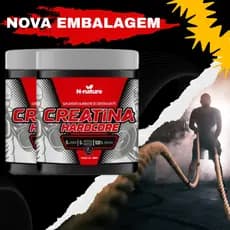 Creatina Hardicore Pura Purinha 300g  Envio No Mesmo Dia Mega Oferta 50% Off