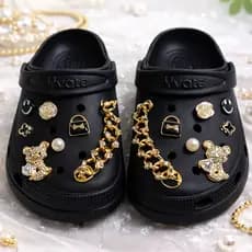 Chinelo Feminino  Babuche  Adulto Com Pins  100% EVA Sandália