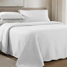 Cobre Leito Para Cama King Queen Casal Kit Colcha Matelassê Alta Qualidade Resistente 3 Peças Com Porta Travesseiro