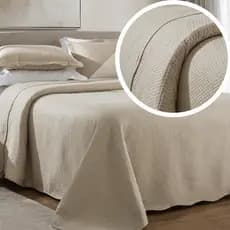 Colcha Solteiro Casal Queen King Size Matelasse Cobre Leito Gigante 3 Peças Dupla Face Alta Qualidade Grossa Resistente