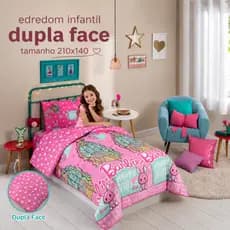 Edredom Infantil Lepper Dupla Face Cama Solteiro Personagens Spider Man Stitch Menino Menina Macio Cobre Leito