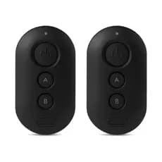 Kit 2 Controle Remoto XAC 4000 Smart Preto Compatível com Portão, Cerca Elétrica e Alarme