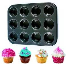 Forma Anti-aderente Para Cupcake Pao De Queijo Empadas Bolos