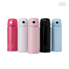 Garrafa Garrafinha Inox 400ml Café Chá Suco e Água para Criança Academia Escola