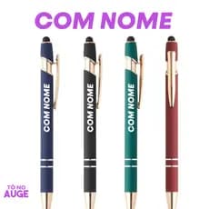 Caneta Metal Touch PERSONALIZADA com Nome Frase ou Logo