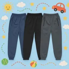 calca Infantil Juvenil do 2 ao 16 Criança Bebe Bolso E Ziper Menino Escola Creche
