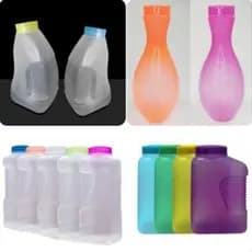 KIT Garrafa Medidora De Água P/Geladeira 1,5L a 2L Cores Sortidas