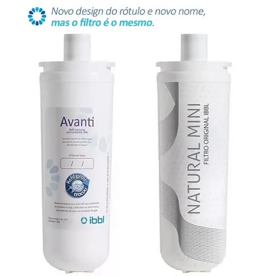 Refil Filtro IBBL Avanti Natural Mini Girou Trocou 24010050