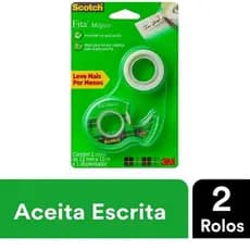 Fita Magica 12MM X 10M 2 Rolos 1 Suporte
