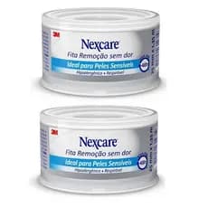Kit 2 Fita Nexcare Remoçao sem DOR 25MM X 1,35M