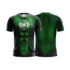 Camiseta Lanterna Verde - Traje 3D - Dry Fit Sport Sublimação Total
