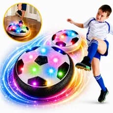 Bola Flutuante LED Infantil Diversão Dentro de Casa Seguro Disco Futebol Infantil LED Bola Que Desliza No Chão