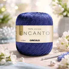 Barbante Fio Encanto 100%VISCOSE Crochê Tricô Artesanato Colorido Aconchego Novelos 100g Círculo