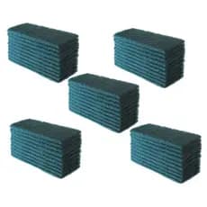 Fibras Verde Limpeza Pesada  Resistente e Durável Cozinha Banheiro KIt 50  unidades