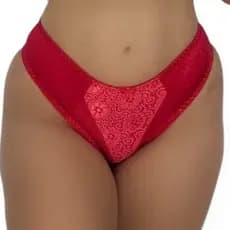 Tangão Calça Tanga Lycra Rosset Rossete Forrada