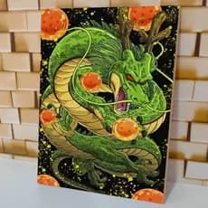 Quadro Decorativa Dragon Ball Anime 20x30 Mdf