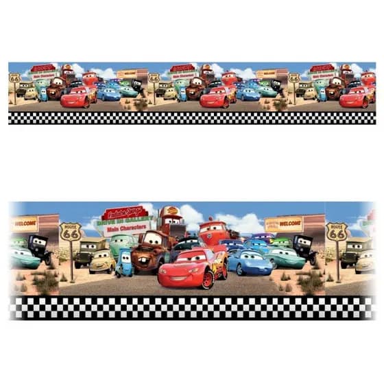 Faixa adesiva infantil Carros Quarto Menino