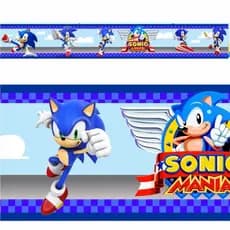 Faixa Adesivo Decorativo Quarto Infantil Sonic