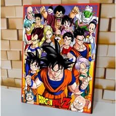 Quadro Decorativo DragonBall Z Anime  20x30cm