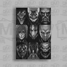 Quadro Decorativo Anime Attack On Titan 20x30 DM1