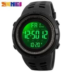 SKMEI Relogio 1251 esportes impermeável masculino lazer digital LED digital multifuncional relógio eletrônico