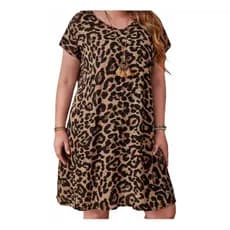 3 Vestido Curto Manga Senhora Evangelica Cristã Idosa Natal