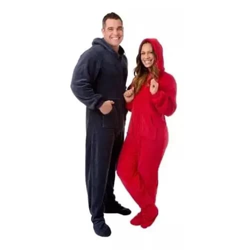 Pijama Macacão Adulto Forrado Quentinho LONGO COMPRIDO FEMININO OU MASCULINO FLANELADO FLEECE PELUCIADO ROUPA TÉRMICA
