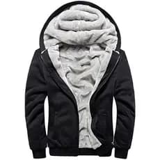 Jaqueta Moletom Térmico Forro Peludo Flanelado Casaco FRIO NEVE FORRADO ALGODAO BLUSA TERMICA MASCULINA ARA NEW JEANS