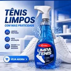 Limpa Tênis ProVita Uno Clean Spray 500ml Limpeza Profunda Fácil Aplicação Sapatos Calçados Couro