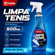 Limpa Tênis 500ml Premium Limpador Sapatos Couro Mesh Branco Removedor Sujeira Facil Aplicaçao