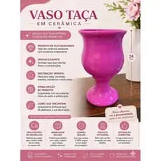 Par de Vaso Cerâmica Taça Decorativo Mesa Festa Luxo Arranjo Flor Decoração Centro de Mesa Aparador.