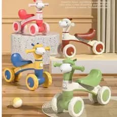 Motocicleta infantil de quatro rodas com luzes e música--3601