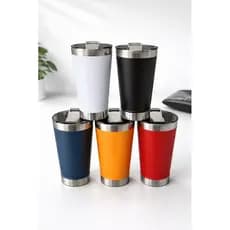 Copo Térmico 473ml Inox Parede Dupla a Vácuo Mantém Gelado por Horas