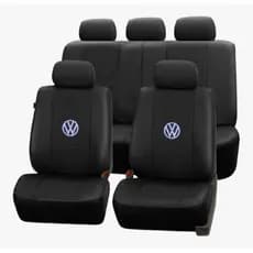 Capa De Banco Automotivo Para Carro Gol Voyage Fox Golf Couro - Cores Cinza,Vermelha,Rosa,Azul,Verde