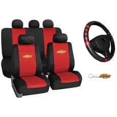 Capa Para Banco Automotivo Couro Chevrolet Corsa Celta Prisma Onix + Volante