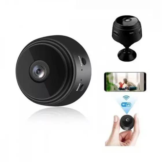 Câmera Espiã A9 HD Mini com visão noturna Wifi Câmera 1080P Vigilância