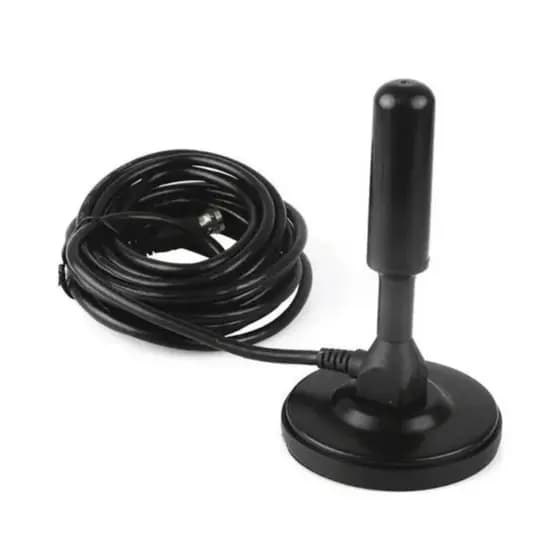 Antena Digital HDTV/UHF/VHF/FM Interna Cabo de 5 Metros