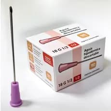 Agulha Descarpack 40 X 12Mm 18g Caixa com 100 unidades