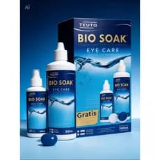 Solucao para Lentes de Contato Bio Soak com 360ml + Gratis 120ml + Estojo