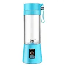 Mini Liquidificador Portátil 380 mL com Carga USB para Sucos e Vitaminas