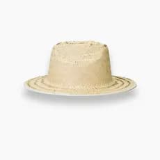 Chapéu de Palha Natural Infantil Liso Kit 50 ou 100 Unidades Festa Escolar Caipira Crianças Promo