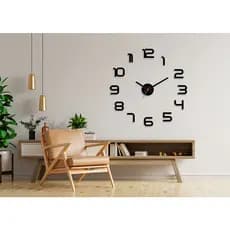 Relógio de paredes premium luxo números grandes presente criativo 40 a 70cm diâmetro