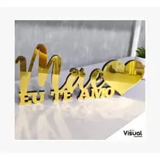 Display de Mesa Mãe Eu Te Amo – Ref. 160MAE 32x13cm