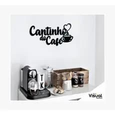 Espelho decorativo Cantinho do Café em Acrílico Placa Decorativa Para Cozinha,sala,área gourmet