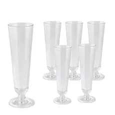 Jogo 6 Taça Tulipa 320ml Para Cerveja e Chopp