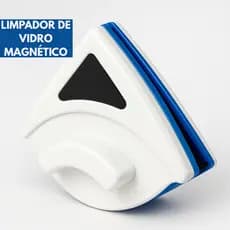 Limpador Magnético De Vidros Para Janelas Porta Vidro Rodo Mágico Limpeza Limpa Vidro Aquários Imã
